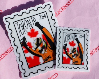 Pato O ward Winner stamp sticker | TORONTO | Indycar inspired sticker | Arrow Mclaren inspired | O'ward | Indy 500