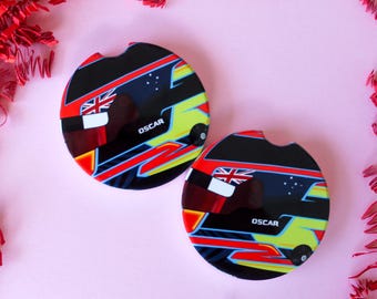 Posavasos OP81 para coches / Accesorios para coches inspirados en la F1 / Inspirados en McLaren / Con licencia oficial / Accesorios de Fórmula Uno