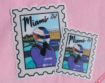 Miami Kimi Antonelli  Winner sticker | Mercedes sticker | f1 sticker | Superlicensed