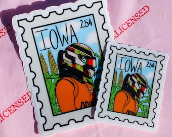 Pato O ward Winner stamp sticker | Iowa | Indycar inspired sticker | Arrow Mclaren inspired | O'ward | Indy 500