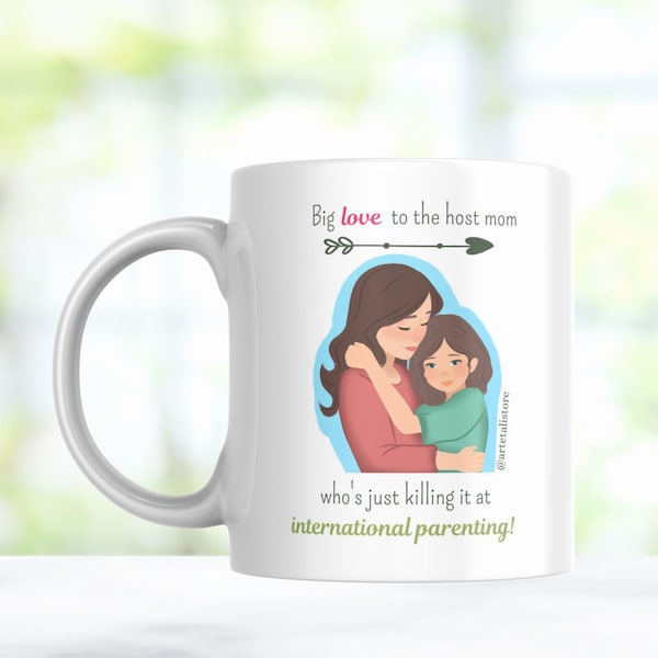 Mug for Host Mom - Gifts for Host Mom - Au Pair Gifts for Families