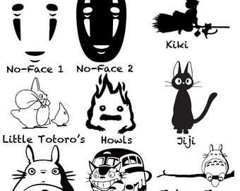 studio ghibli stickers etsy