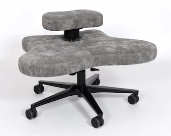 Bürostuhl Stuhl für Rückenprobleme Office Desk Orthopedic Chair healthy for spine_COMFORT version_black base_grey