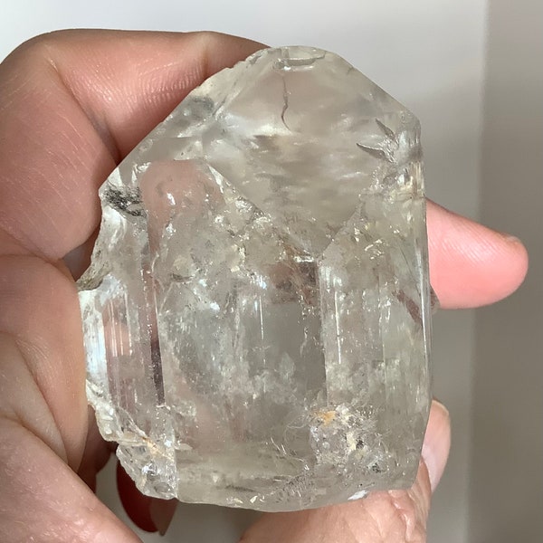 Extra Large Clear Topaz Crystal 140g
