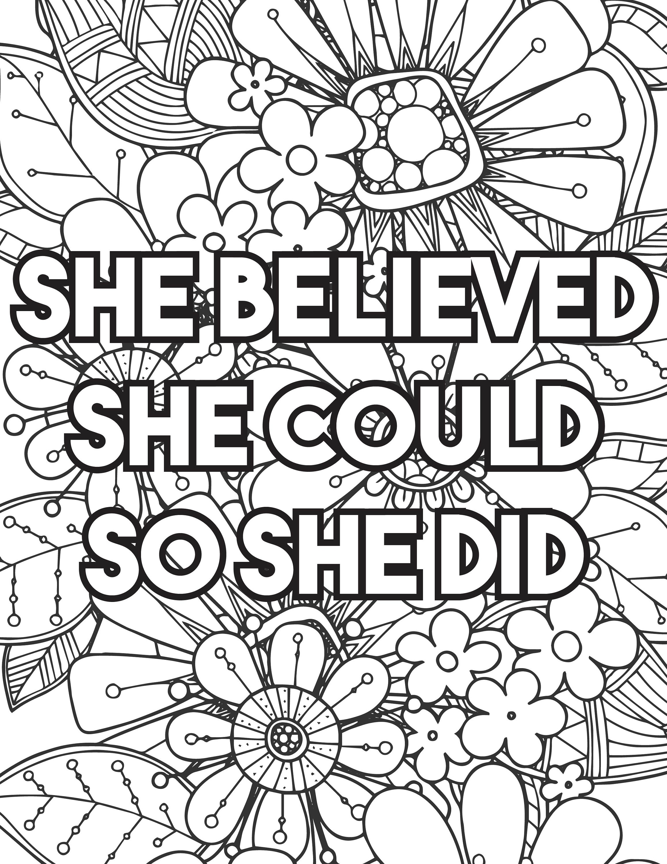 She Believed She Could So She Did Shirt Doodle (Dark) She Believed She Could So She Did Shirt Doodle (Dark)