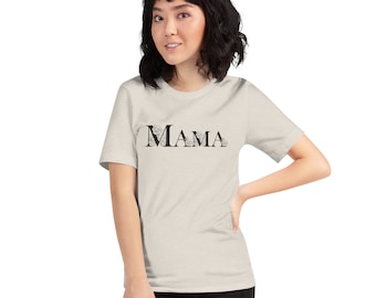 Floral Mama T-Shirt, Cute Mom Life Tee