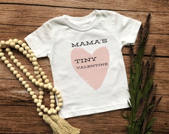 Tiny Valentine Toddler Shirt – Cute Valentine's Day Gift
