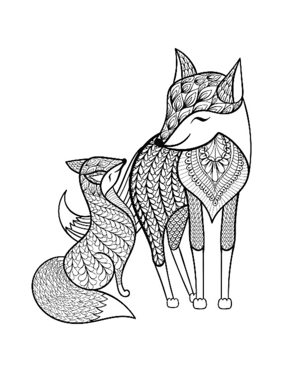 Animal Coloring Pages for Adults and Kids (3 Pages) – Freebie Finding Mom