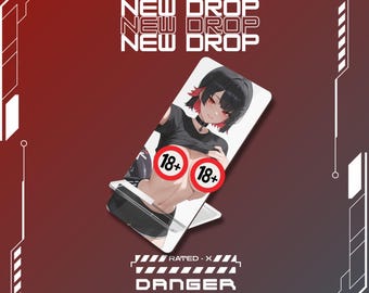 Supporto per telefono a forma di ragazza anime: espositore per cellulare Waifu, organizer da scrivania