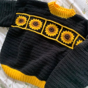 Sunflower Sweater Pattern