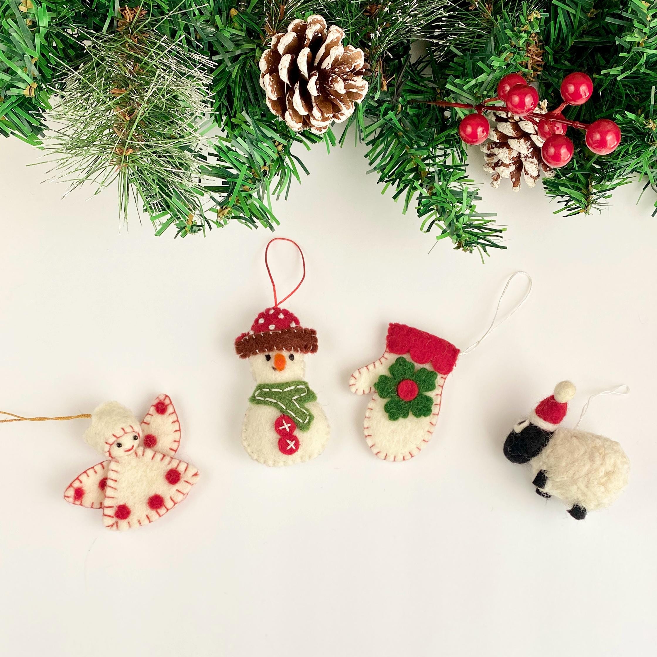 36 Stunning DIY Christmas Tree Decoration Ideas 22 Handmade Felt Christmas Ornaments Holiday Tree Decorations Unique…