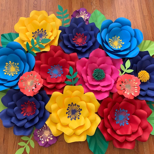 Mexican Paper Flowers Etsy