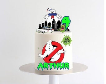 Ghosts busters cake decorating set