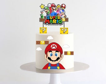 Super Mario cake set