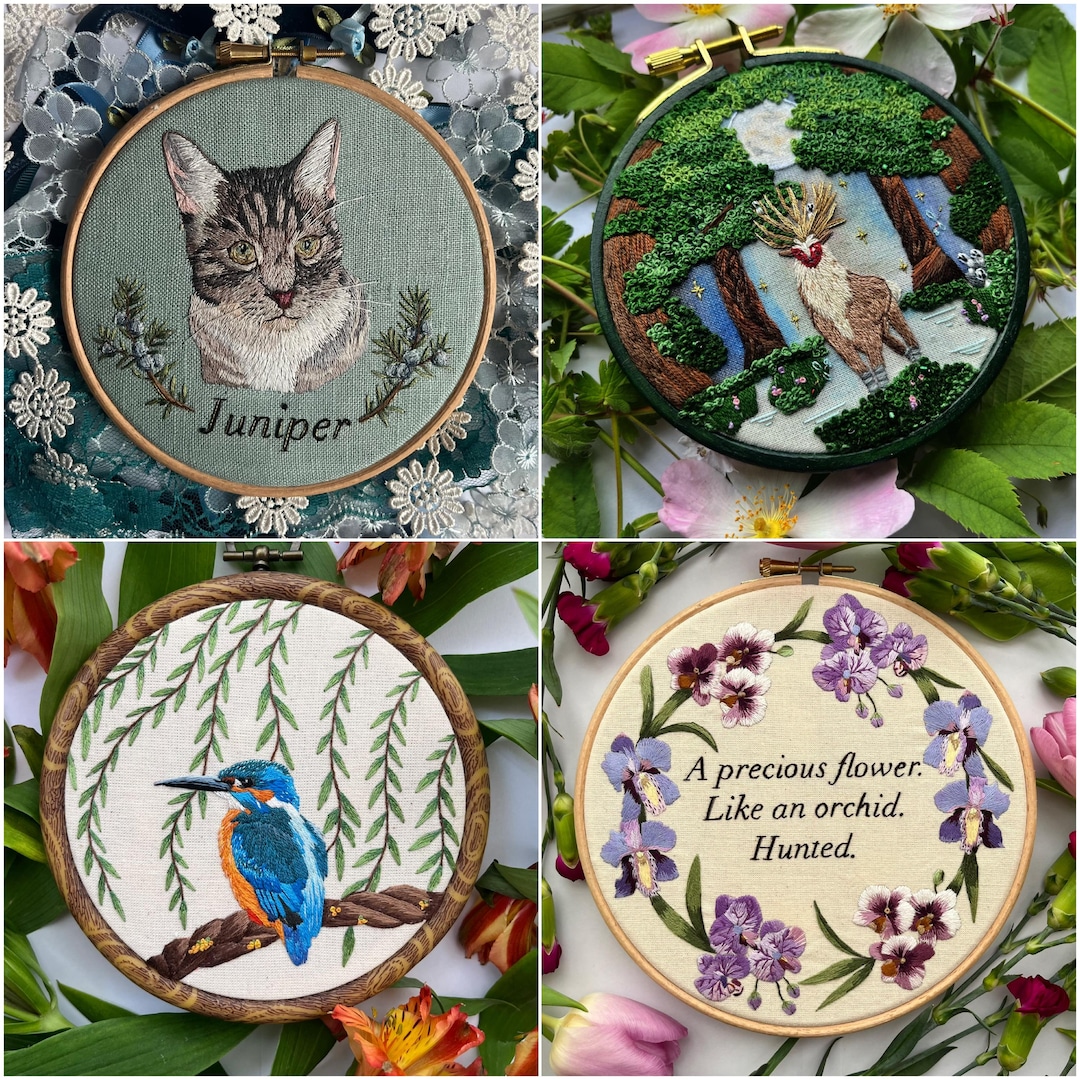 Custom Embroidery - Made to Order - Etsy