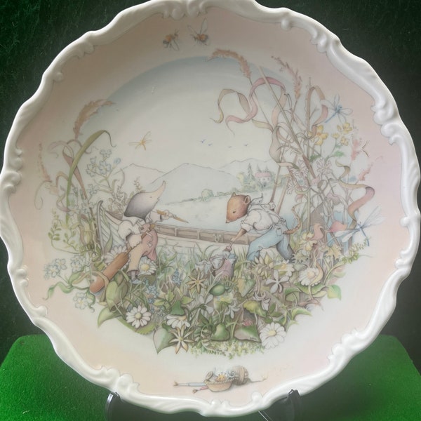 Royal Doulton From The Wind In The Willows Set Of Four Collection. Badgers House