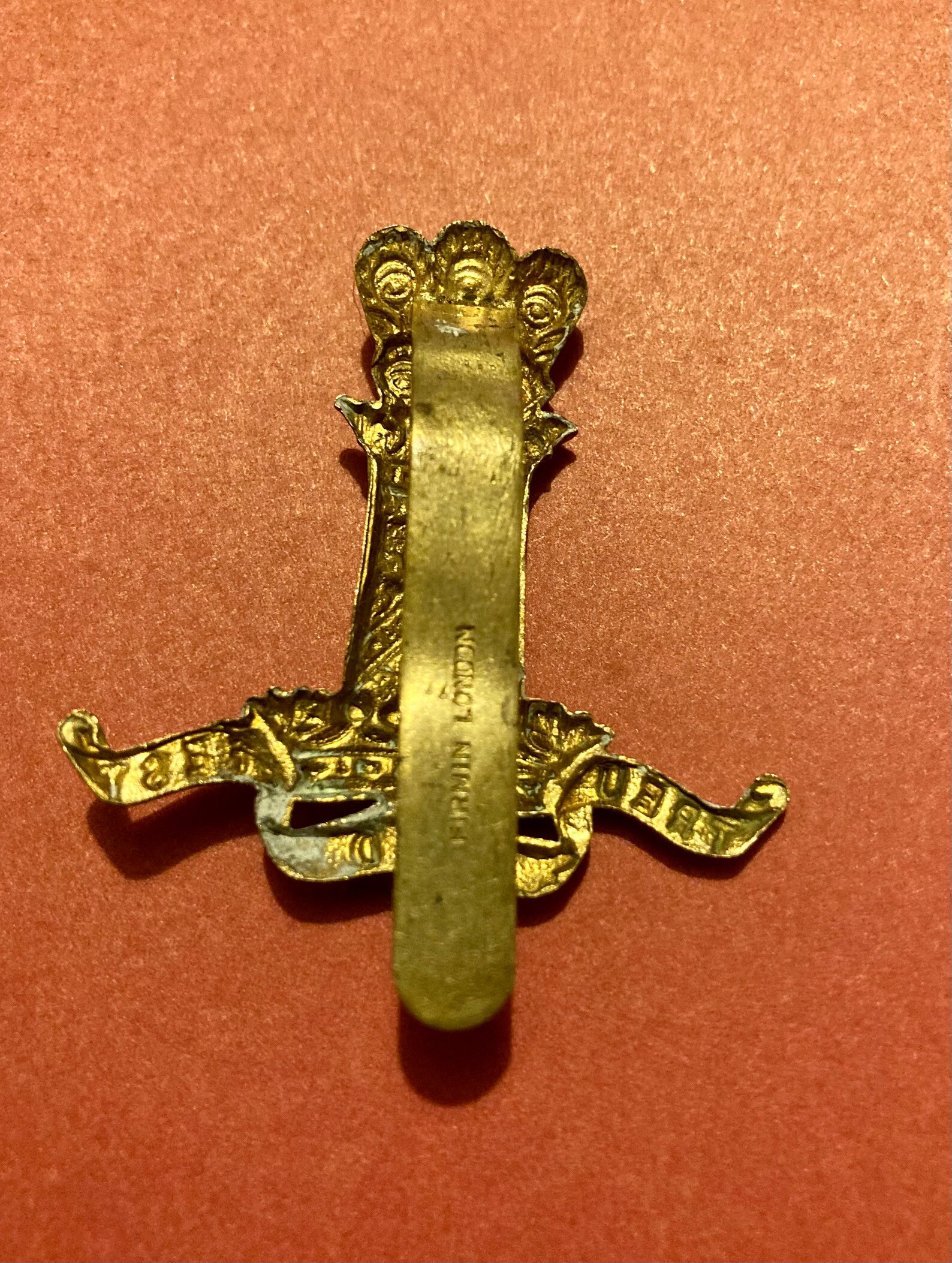 WW2 Officers 11 Hussars Cap Badge. Etsy