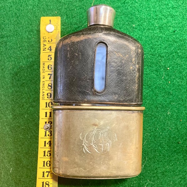 Leather Whiskey Glass Etsy