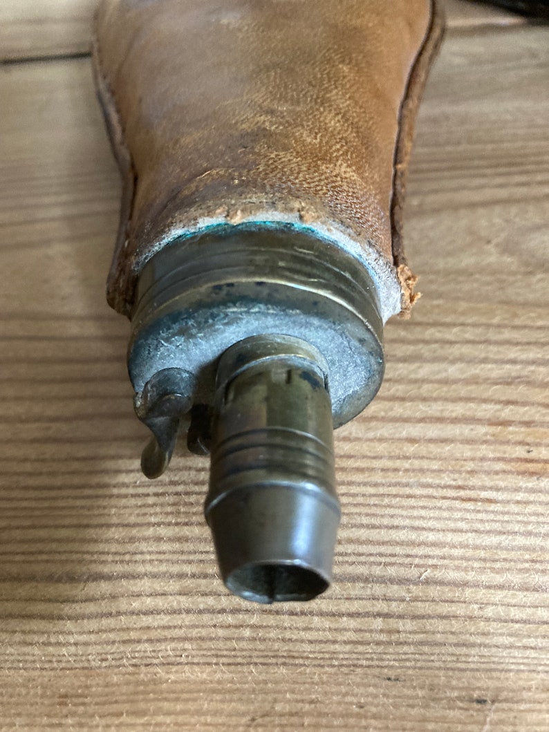 Antique Black Powder Flask. Etsy