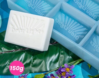 Custom Soap Mold 3.23" Rectangular Shape | Personalize with Your Logo or Text, Durable Custom Silicone Mold for Soap Making