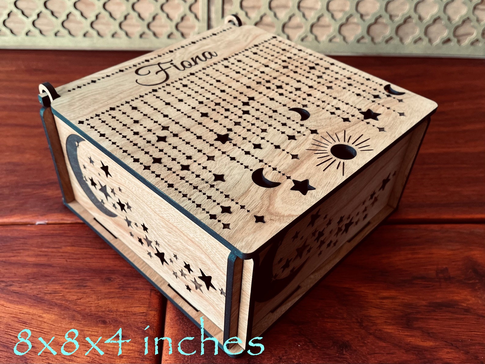Personalized Decorative Celestial Keepsake Box - Etsy
