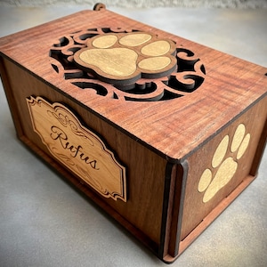 Decorative Dog Box - 9x5x5.5 inches