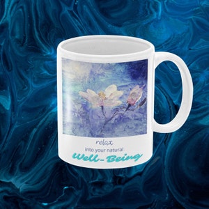 Affirmational Zitat Kaffeetasse: Self-Care Wohlbefinden Geschenk