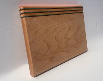 Recycled Skateboard Cutting Board Chopping Board Made With Skateboards