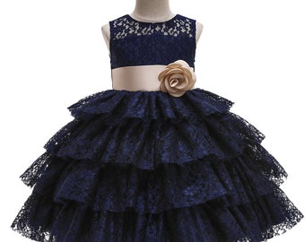 navy blue colour frock