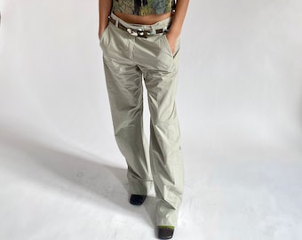 VIVIENNE WESTWOOD 1990s - Grey loose low-rise pants