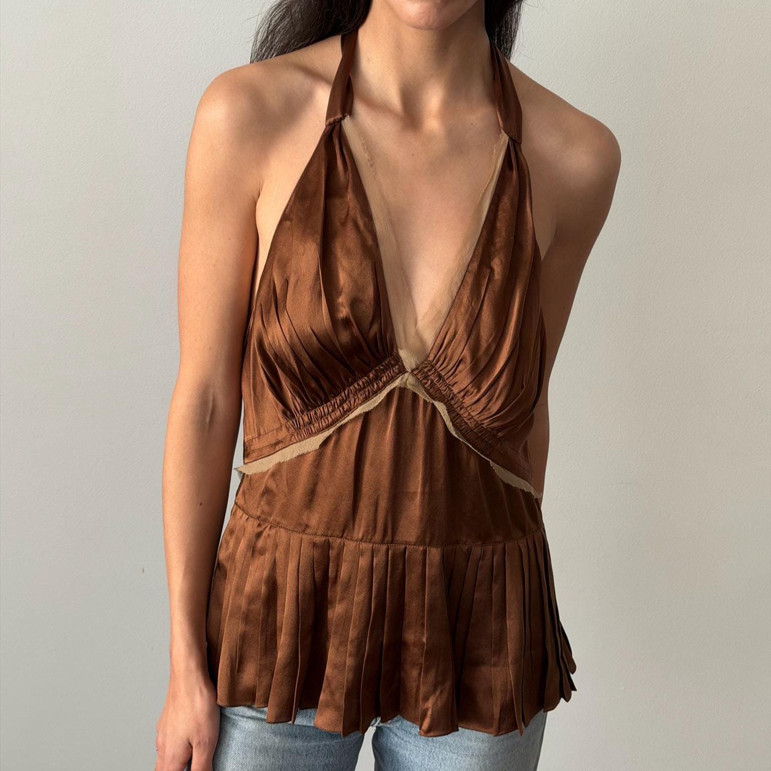 Celine Silk Blouse - Etsy Canada