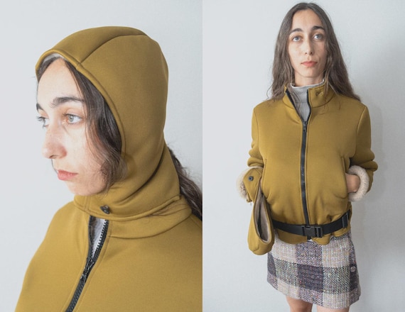 MIU MIU FW1999 - Belted Fleece Lined Utility Jack… - image 2