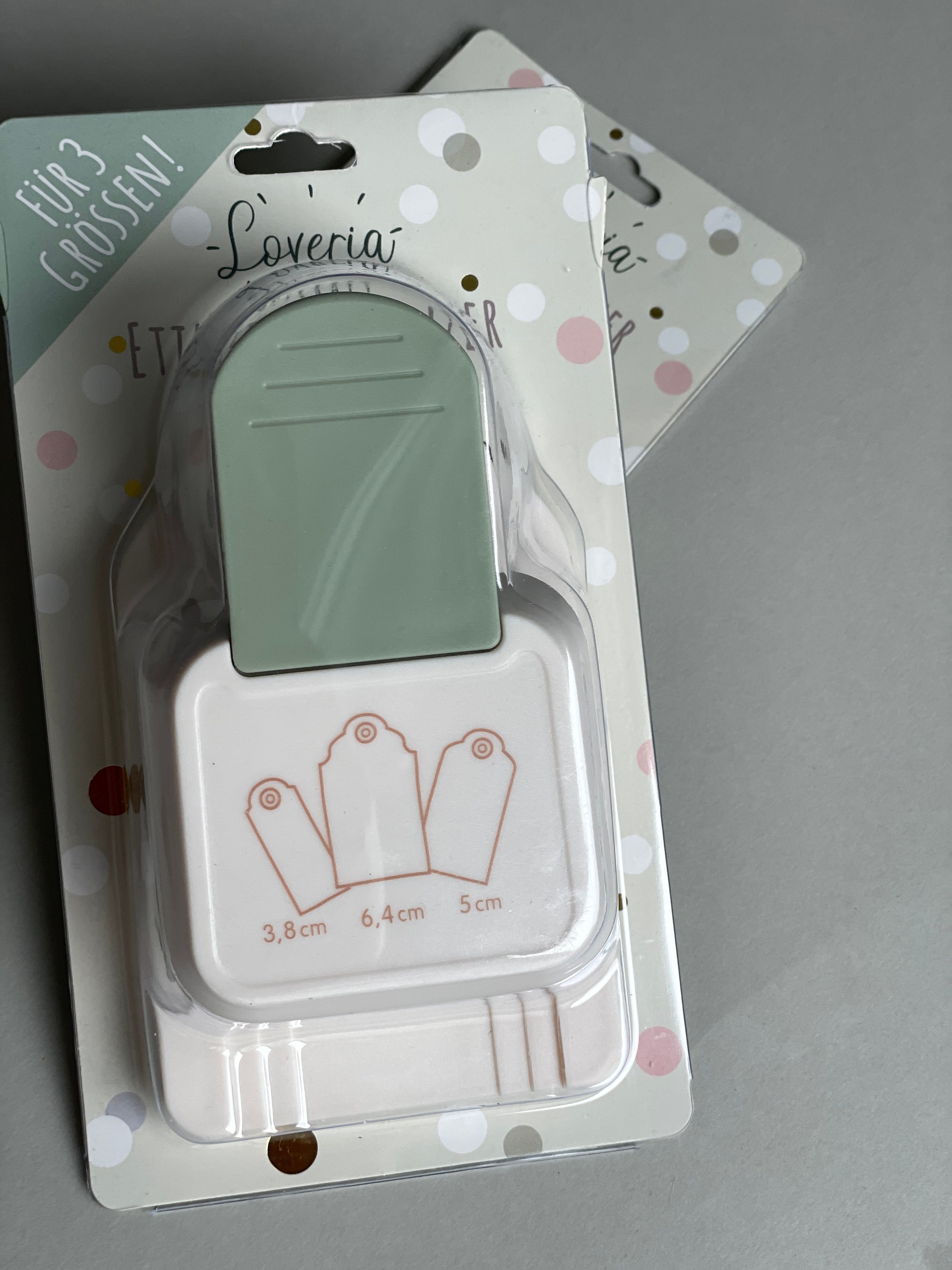 Loveria Stanzer für Geschenkanhänger Tischkarten rund mit - Etsy.de