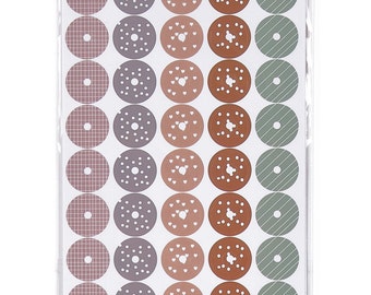 LOVERIA Hole Amplifier Sticker,200 pieces, scrapbooking, planner, adhesive rings, reinforcement rings, school, hobby, office