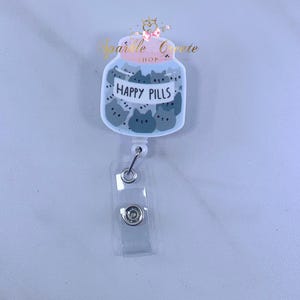 Badge Reel|Nurse Gift|Clinic Badge Reel|Pinch Badge Reel|Phlebotomist||Cat Gift|Scrubs|Funny Nurse Badge Holders|Funny Badge Reel|Funny Cat