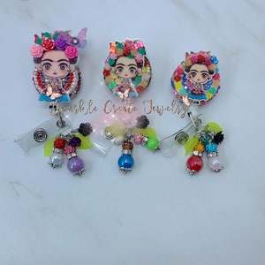 Badge Reel, Nurse Gift, Retractable Badge Reel, Medical Badge Reel, Heathcare, Orthopedics Badge Reel, Clinic Badge Reel, RN CNA, Mexicana