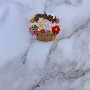 Bidmagneet, Jezus is de weg, christelijke bijbelmagneten, zegenmagneet, magneetcadeau