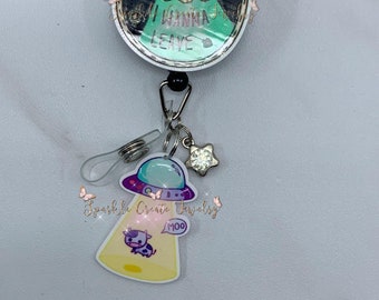 I wanna away Badge Reel, lustiges Abzeichen Reel, Krankenschwester Geschenk, Krankenhaus Abzeichen Reel, einziehbares Badge Reel, gesundheitswesen, medizinisches Abzeichen Reel, RN CNA