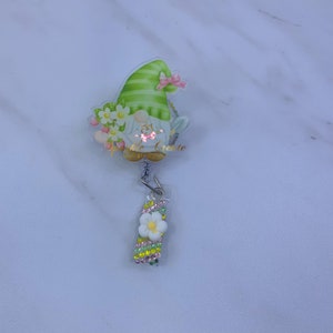 Badge Reel|Nurse Gift|Emergency Badge||Spring Badge Reel|Orthopedics Badge Holder|Clinic Badge Reel|Phlebotomist|Tech ID Badge|Cute Gnome
