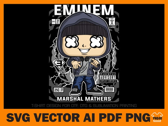 Eminem Svg Ai Png Rapper Svg - Etsy UK