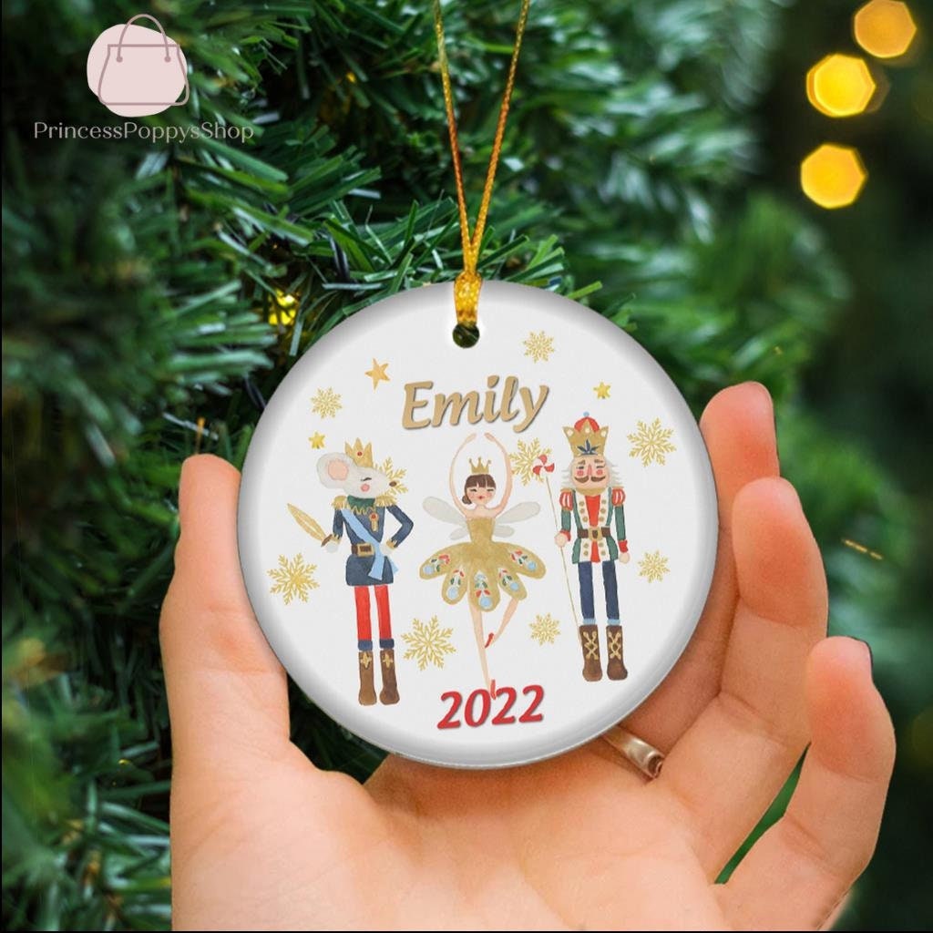 Discover Personalized Nutcracker Ceramic Ornament