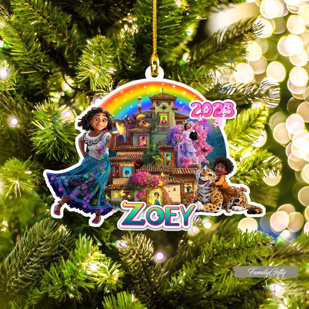 Personalized Encanto Ornament Encanto Ornament Encanto Etsy Canada