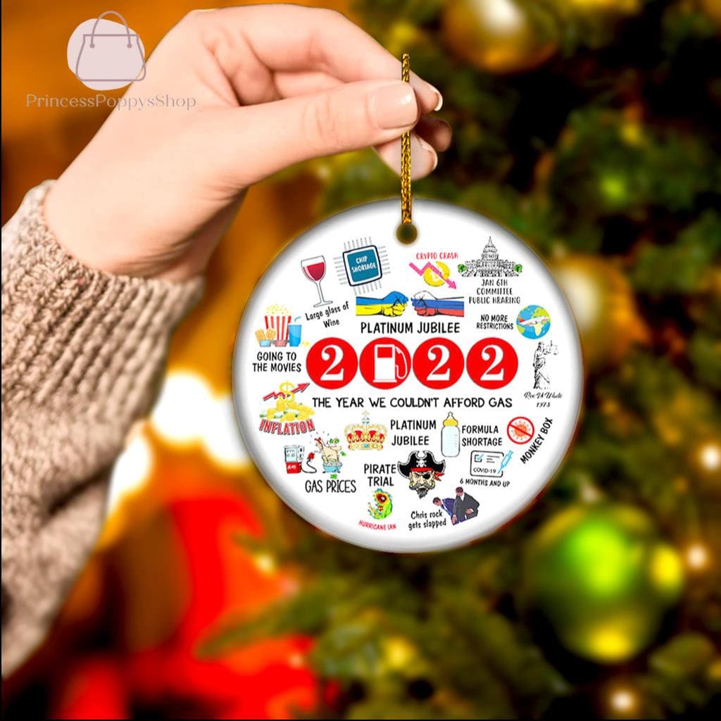 Discover 2022 Christmas Ceramic Ornament