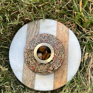 Orgonite Phone Shield EMF Brass