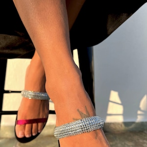 Greek Leather sandals, Slide sandals, Women shoes , Designer sandals , summer flat shoes , Greek sandals : Markella