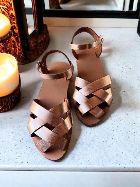 toe flat shoes tan peep toe sandals