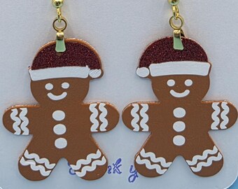 Orecchini in finta pelle