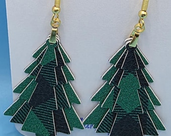 Orecchini in finta pelle