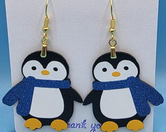 Orecchini in finta pelle