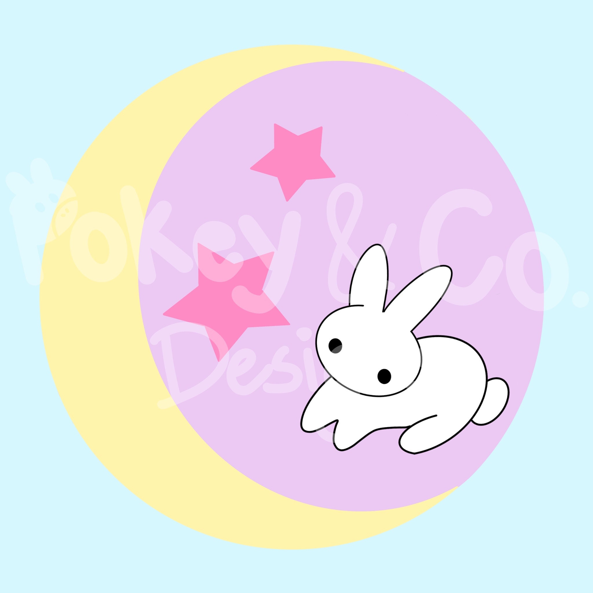 Warrior of the Rabbit Usagi  Sticker for Sale by DoodlHappyDavis